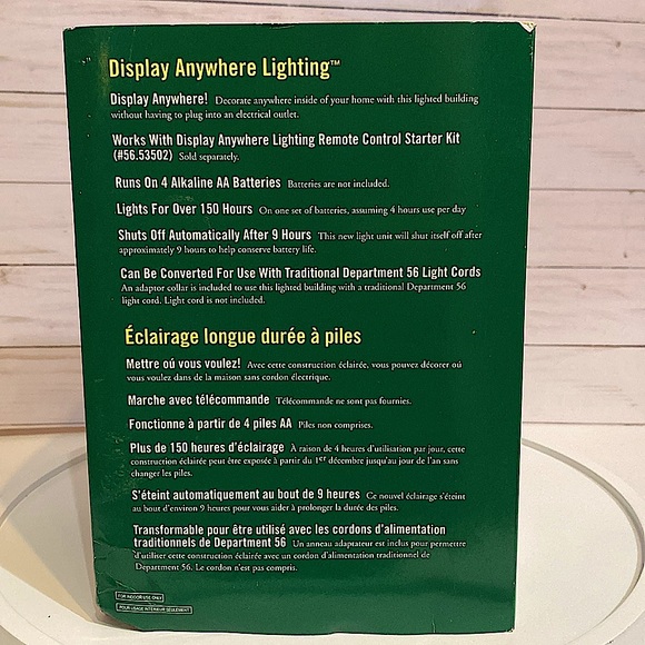 DEPARTMENT 56 - William and Robert Glaser Stained Glass - HV - Dickens Village - Picture 13 of 13